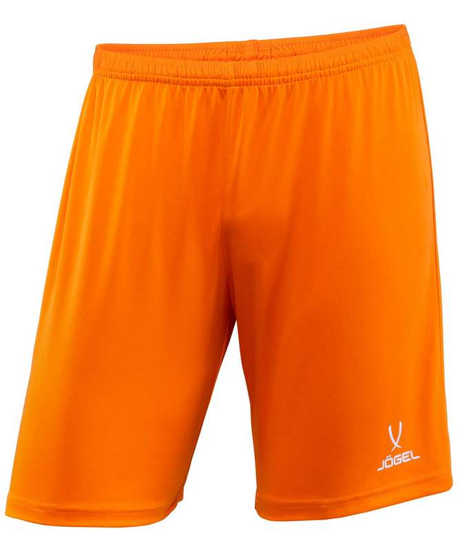 Шорты футбольные Jogel JFT-1120-O1-K, оранжевый/белый, детские 665_800