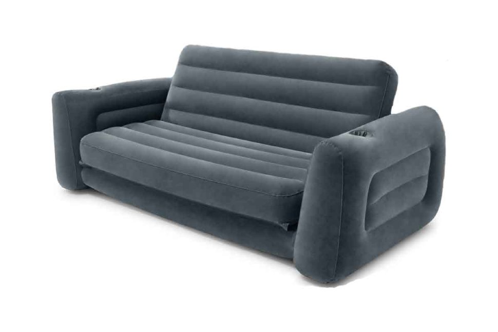 Надувной диван-трансформер Pull-Out Sofa 203х224х66см Intex 66552 970_647
