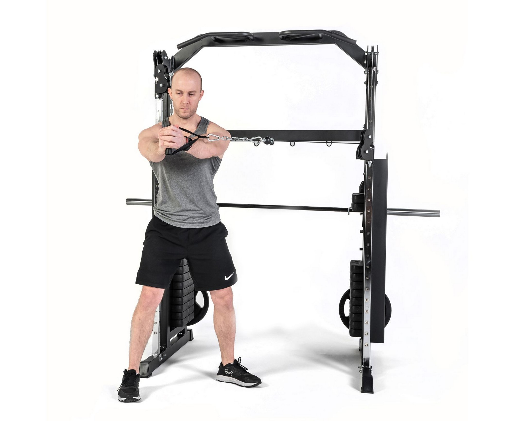 Кроссовер, силовая рама DFC PowerGym D700/2 2000_1636