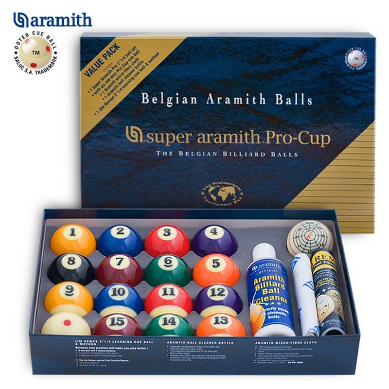 Шары Aramith Pool Super Pro-Cup Value Pack ø57,2мм 800_800