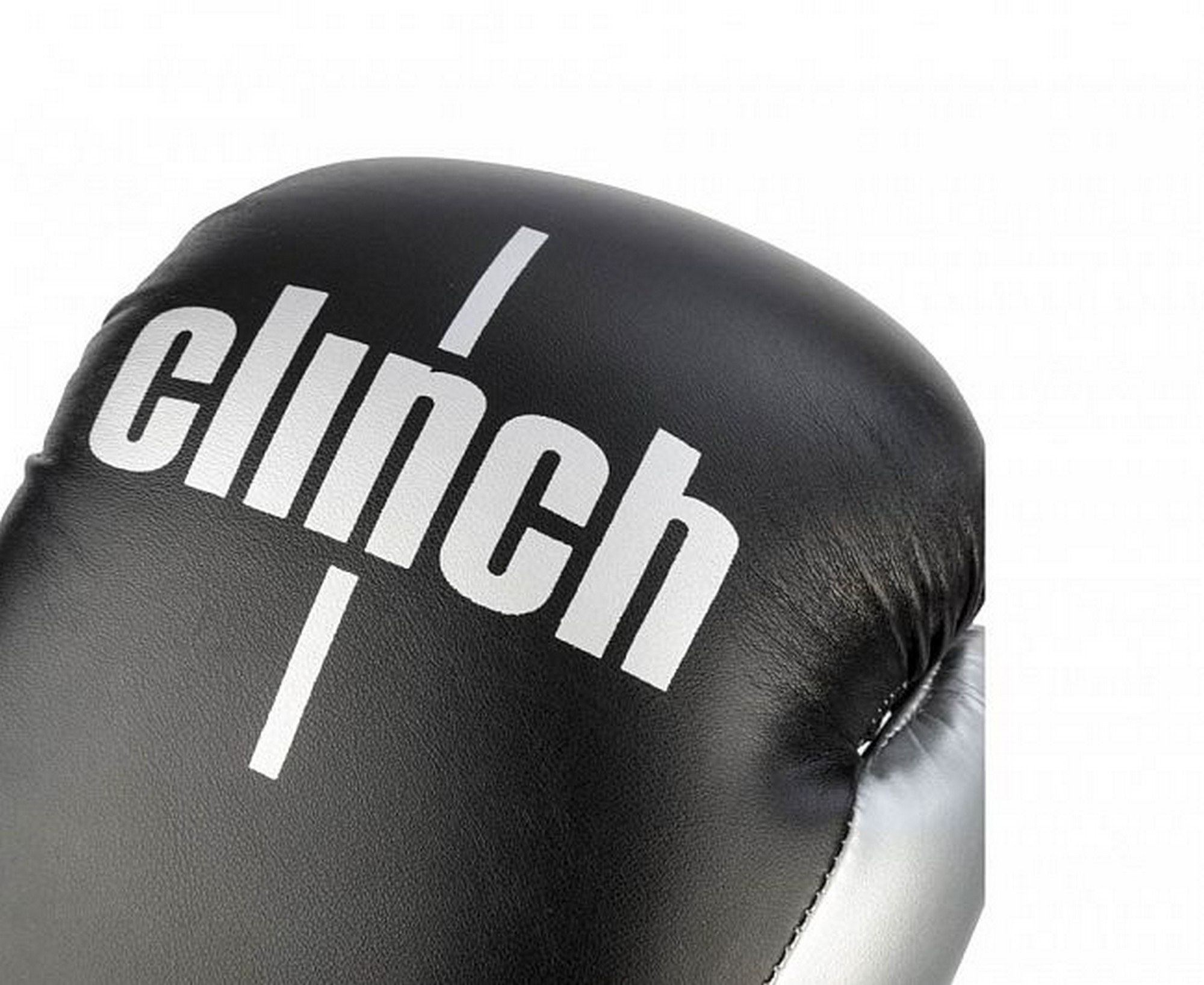 Перчатки боксерские Clinch Aero 2.0 C136 черно-серебристый 2000_1637