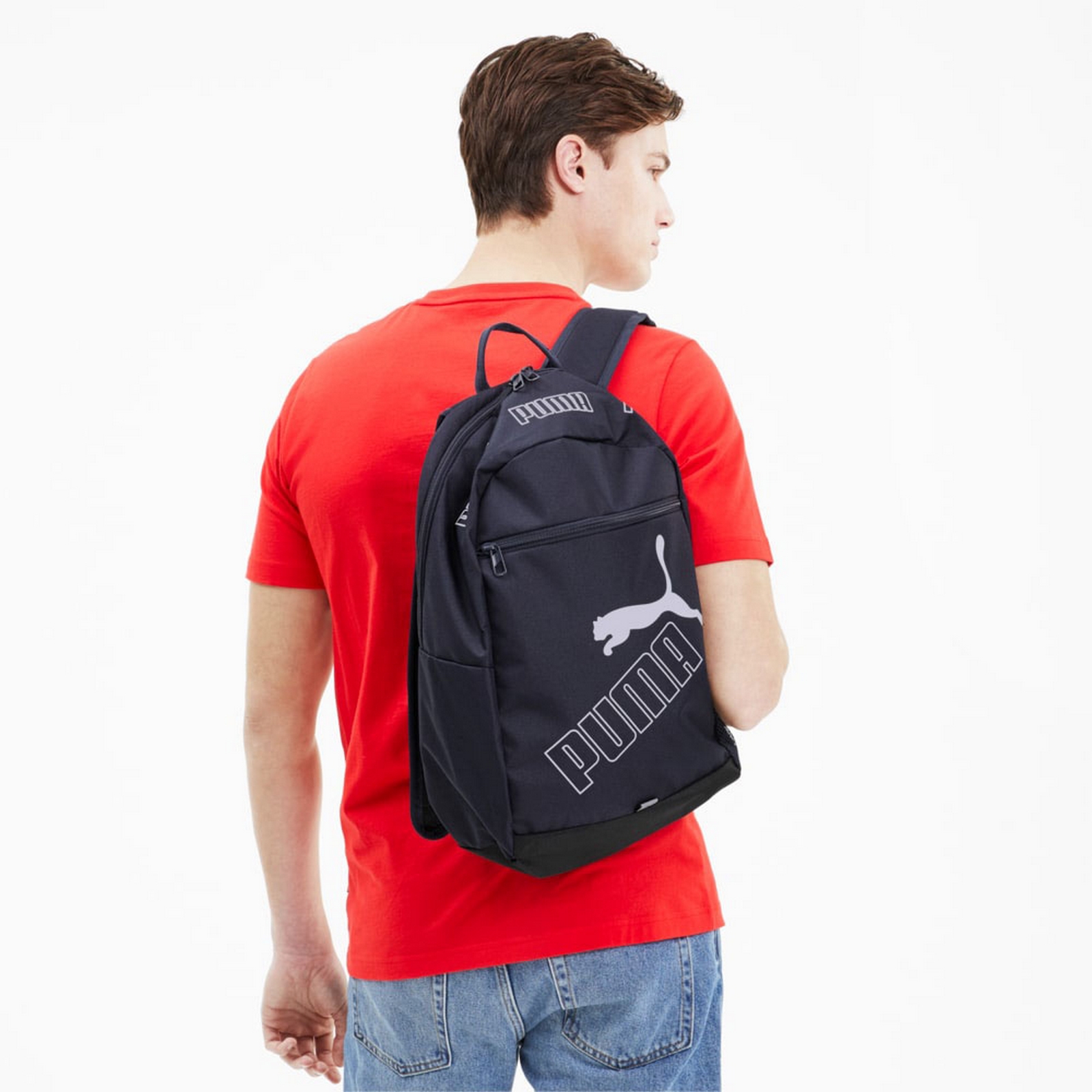 Рюкзак спортивный Phase Backpack II, полиэстер Puma 07729502 темно-синий 1600_1600