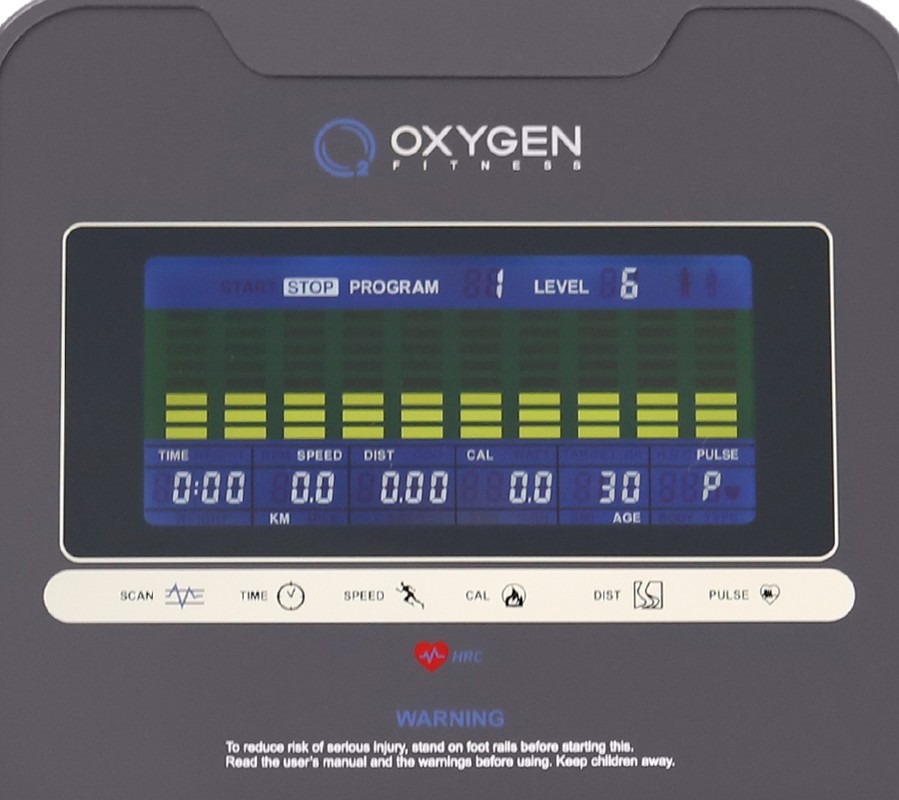 Эллиптический тренажер Oxygen Fitness EX-56 HRC 899_800