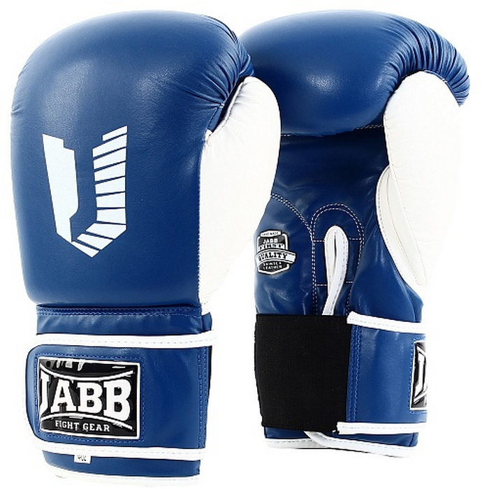 Боксерские перчатки Jabb JE-4056/Eu 56 синий 10oz 700_700