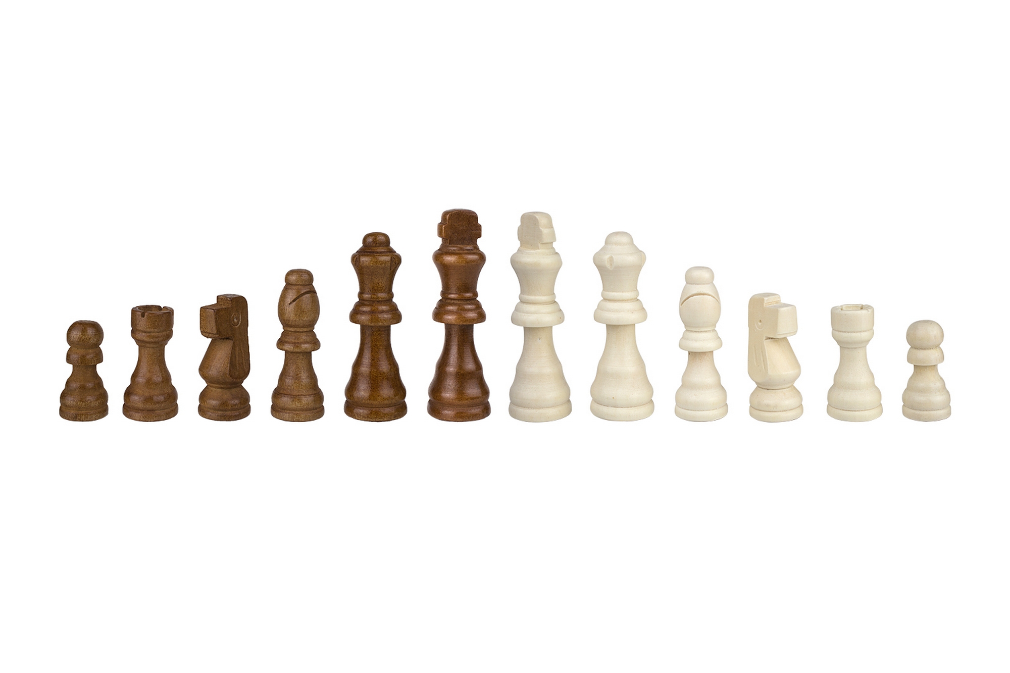 Шахматные фигуры деревянные с подложкой 7,6см Partida parfig76 2000_1333