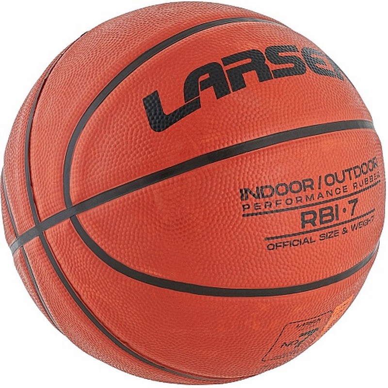 Мяч баскетбольный Larsen RBI-7 Rubber Performance p.7 800_800
