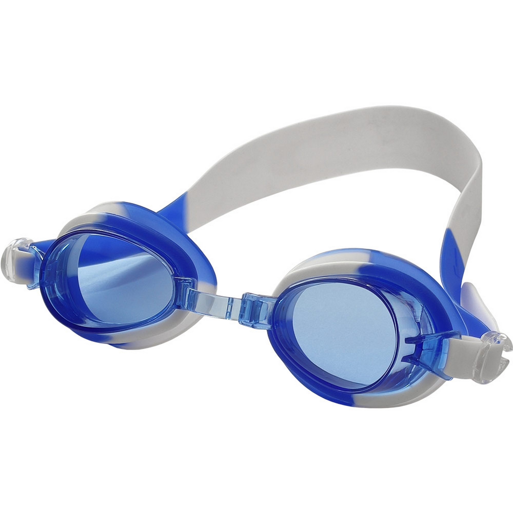 Очки для плавания юниорские Sportex E39664 сине-белый 2000_2000