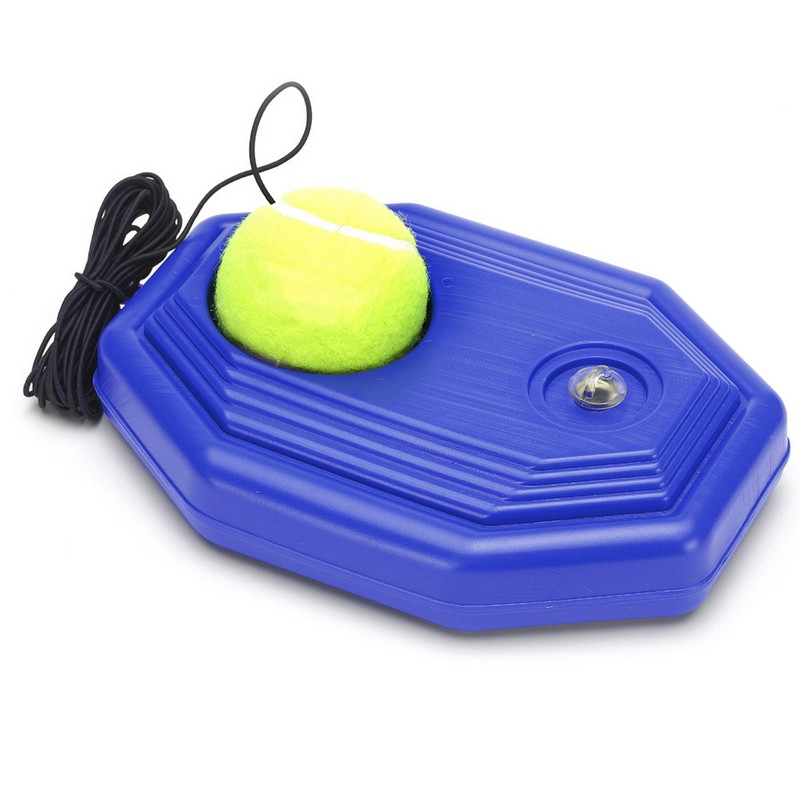 Тренажер для большого тенниса с водоналивной платформой Sportex E33511 800_800
