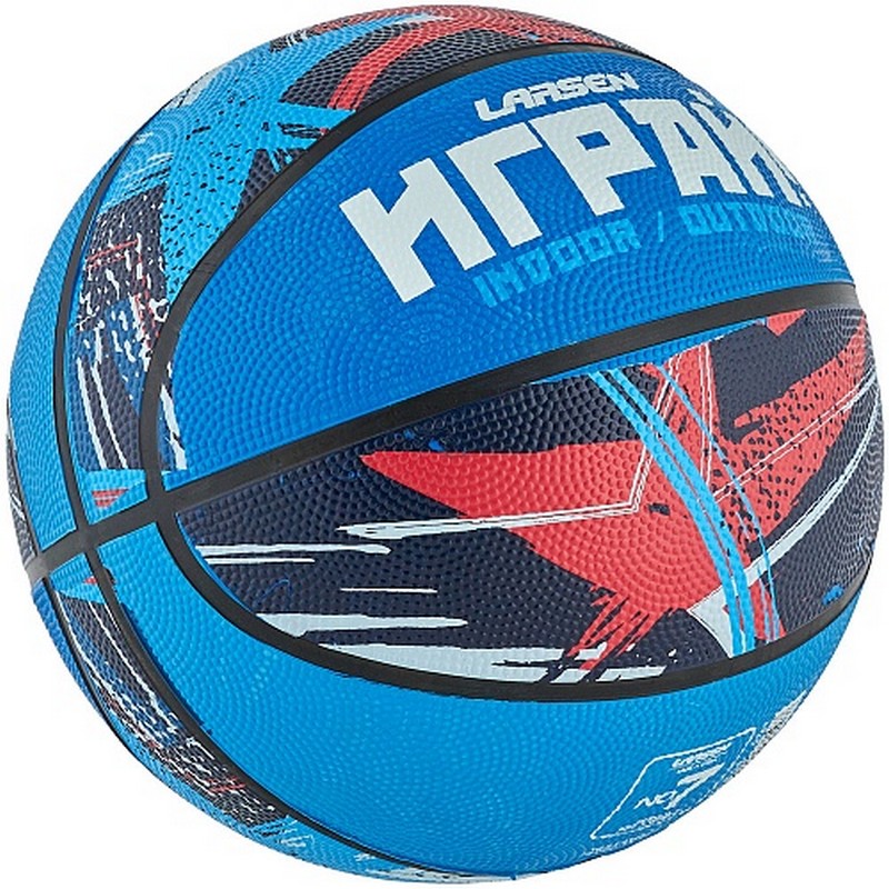 Мяч баскетбольный Larsen RB7 Graffiti Играй p.7 800_800