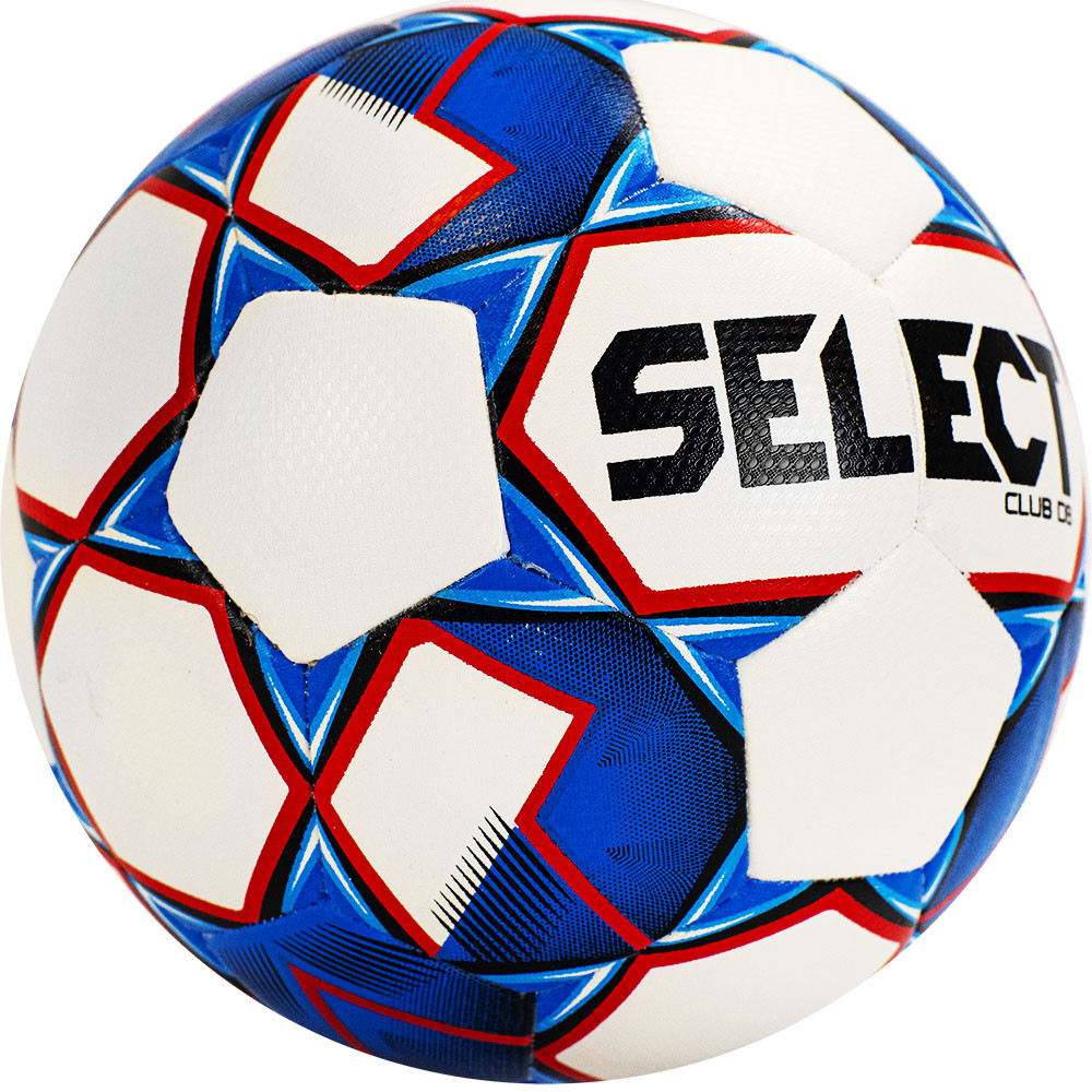 Мяч футбольный Select Club DB 810220-002, р.5, бело-сине-крас 1000_1000