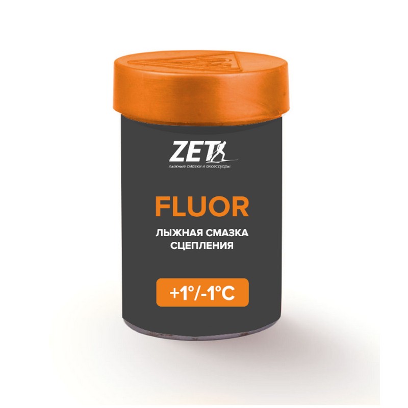 Мазь держания ZET Fluor Orange (+1°С -1°С) 30 г. 800_800