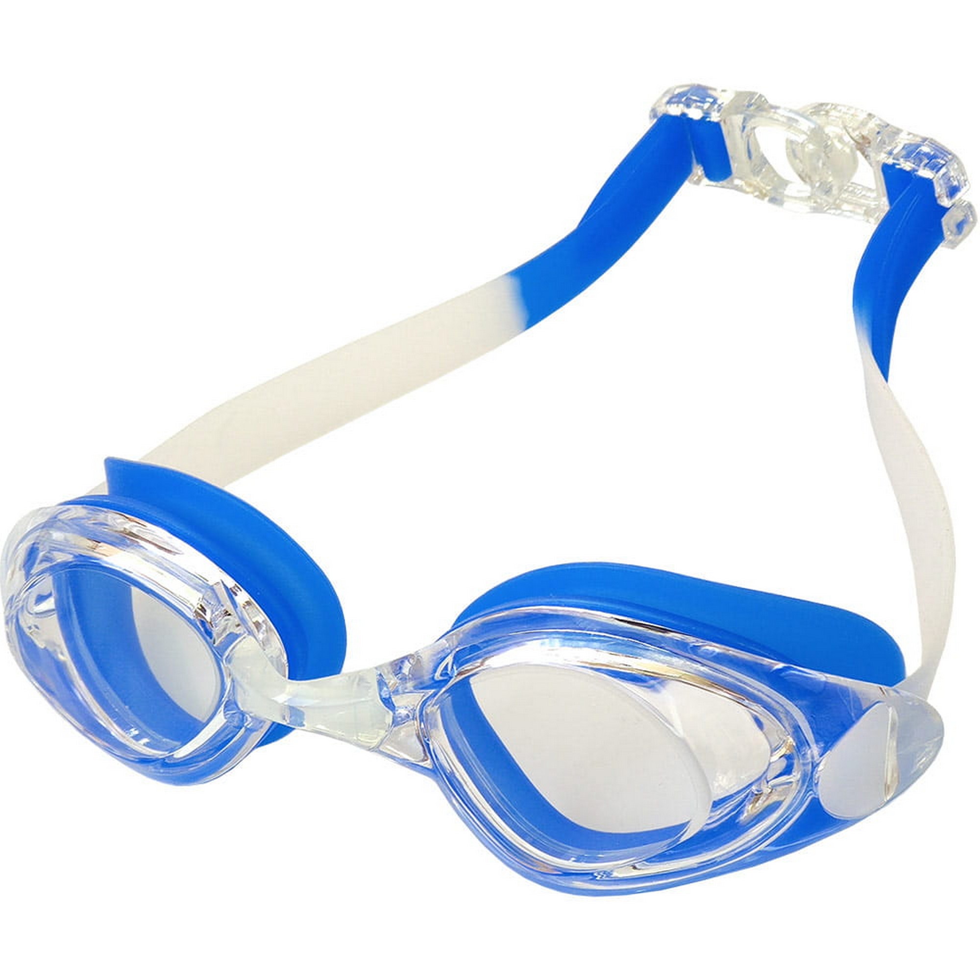 Очки для плавания взрослые Sportex E38886-1 синий 2000_2000