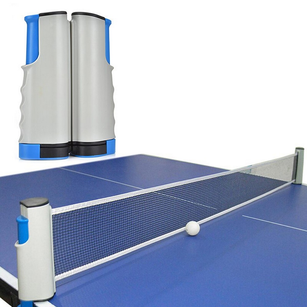 Сетка для настольного тенниса с авторегулировкой Sportex E33569 серо\синий 1000_1000