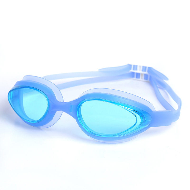 Очки для плавания взрослые (голубые) Sportex E36864-0 800_800