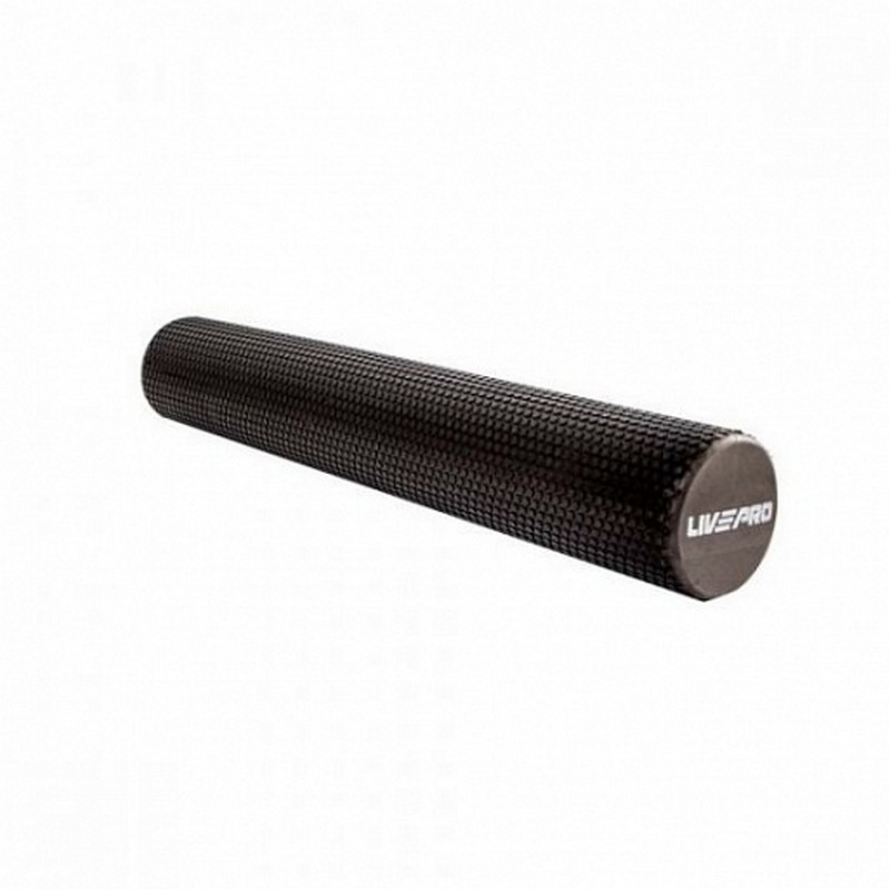 Массажный ролл 45x15см Live Pro EVA Foam Roller LP8230-45\BK-45-15 черный 800_800