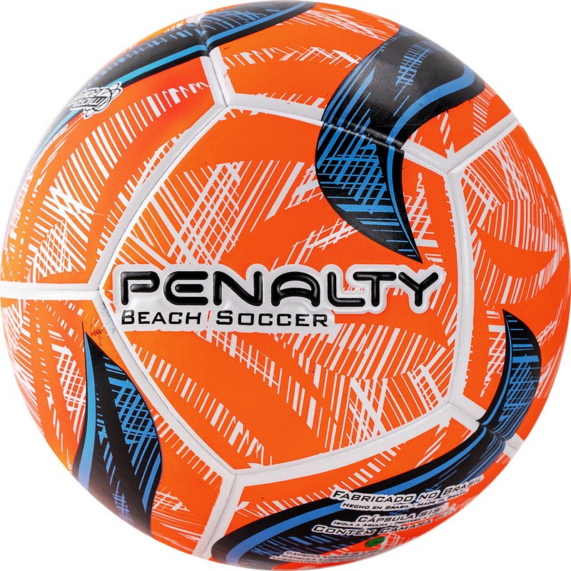 Мяч для пляжного футбола Penalty Bola Beach Soccer Fusion IX 5203501960-U р.5 800_800