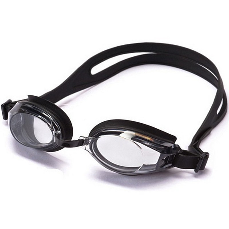 Очки для плавания детские Larsen DR-G101 черный 800_800