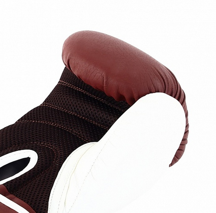 Боксерские перчатки Jabb JE-4056/Eu Air 56 коричневы/белый 8oz 710_700