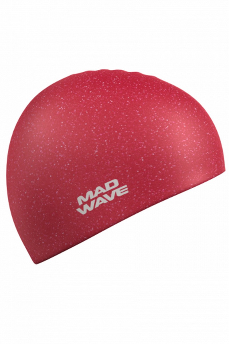 Шапочки для плавания Mad Wave Recycled M0536 01 0 04W красный 800_1200