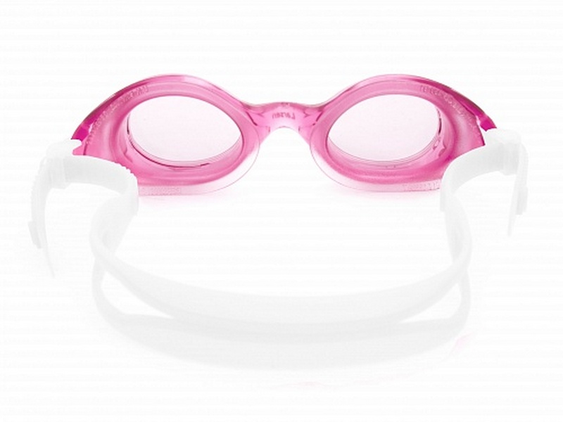 Очки плавательные детские Larsen DS7 розовый 800_600
