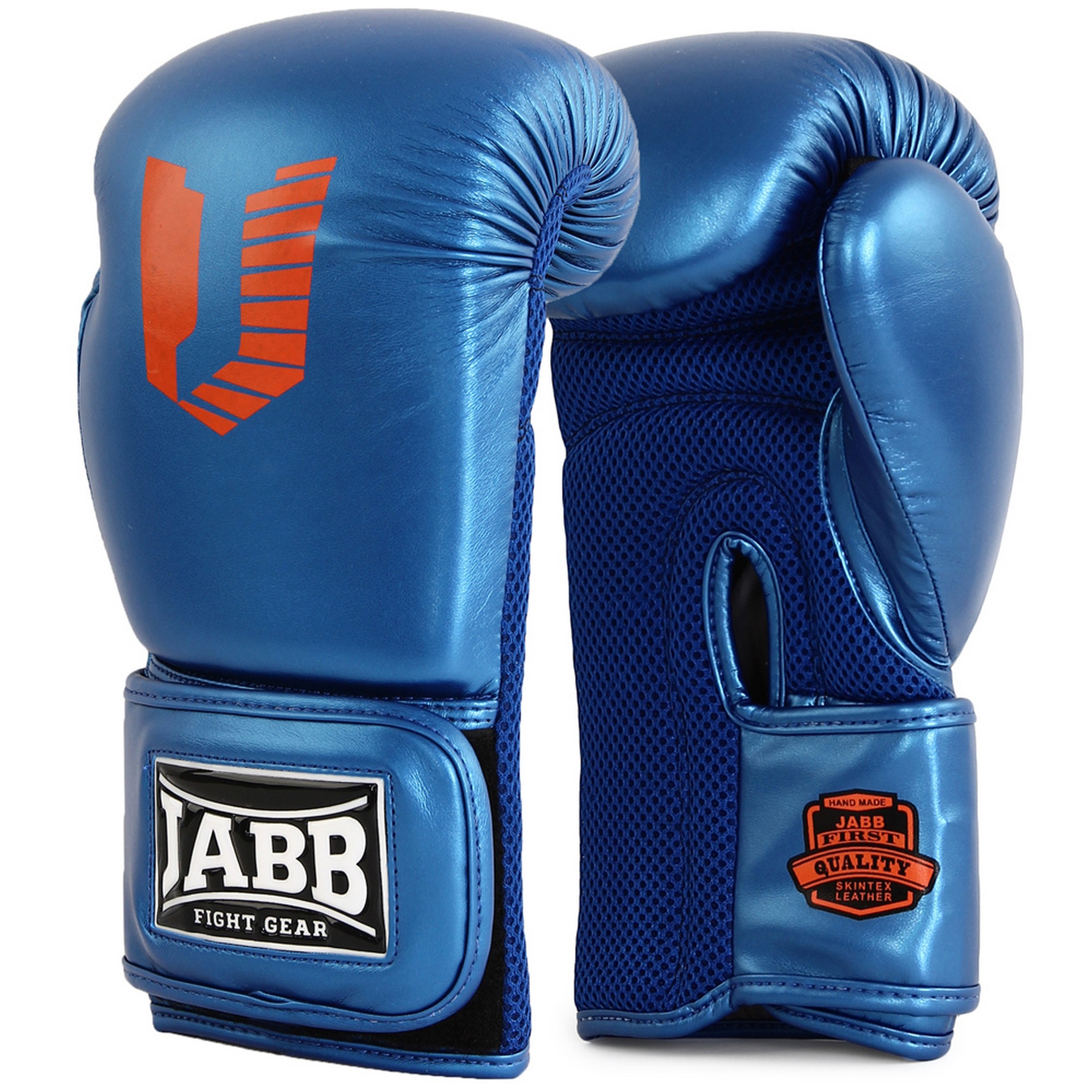 Перчатки боксерские (иск.кожа) 10ун Jabb JE-4056/Eu Air 56 синий 2000_2000