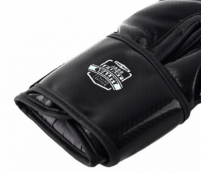 Боксерские перчатки Jabb JE-4078/US 48 черный/белый 10oz 805_700
