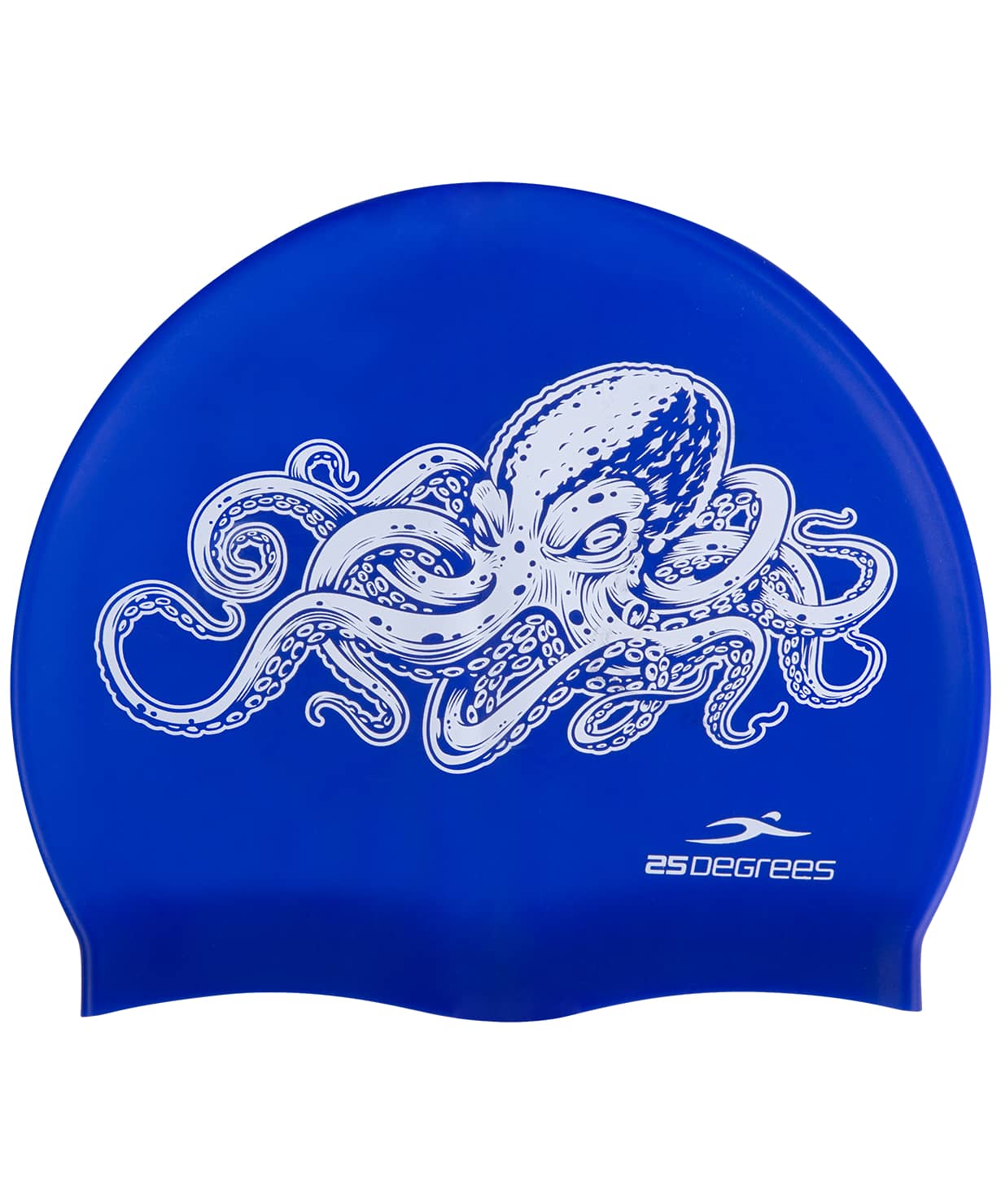 Шапочка для плавания 25DEGREES Octopus Navy, силикон, детский 1230_1479
