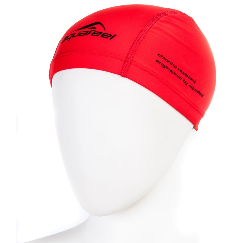 Шапочка для плавания Fashy Training Cap AquaFeel 3255-40 полиамид/нейлон/эластан, красный 800_800