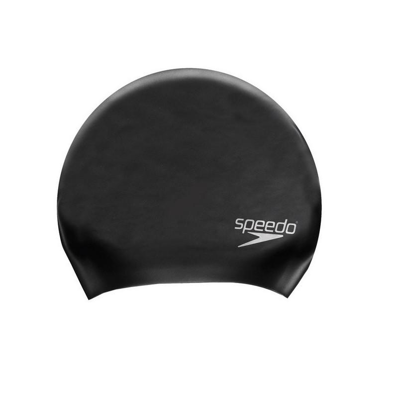 Шапочка для плавания Speedo Long Hair Cap 8-061680001 черный 800_800