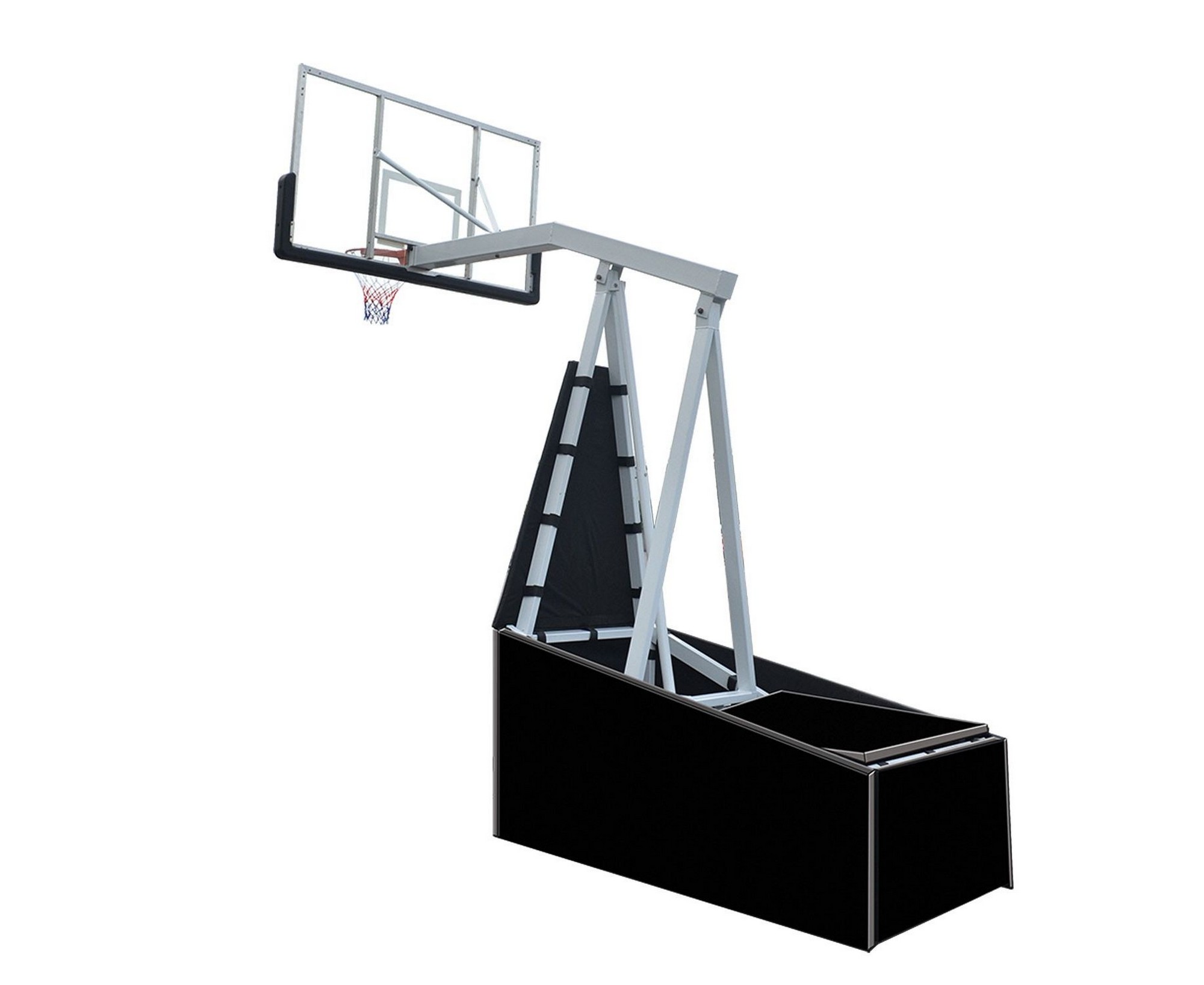 Баскетбольная мобильная стойка DFC STAND72G 2000_1636