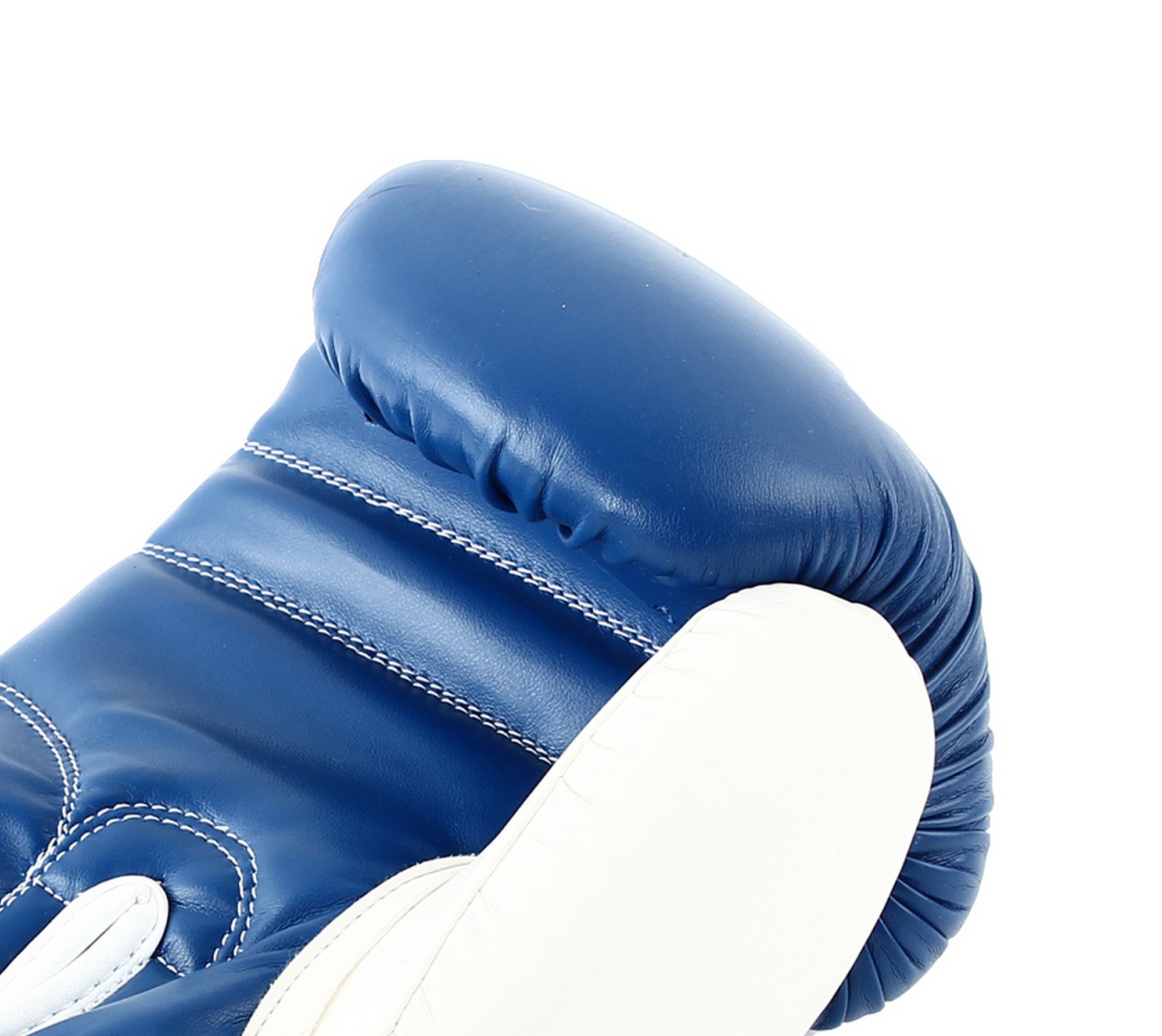 Перчатки боксерские (иск.кожа) 6ун Jabb JE-4056/Eu 56 синий\белый 2000_1783
