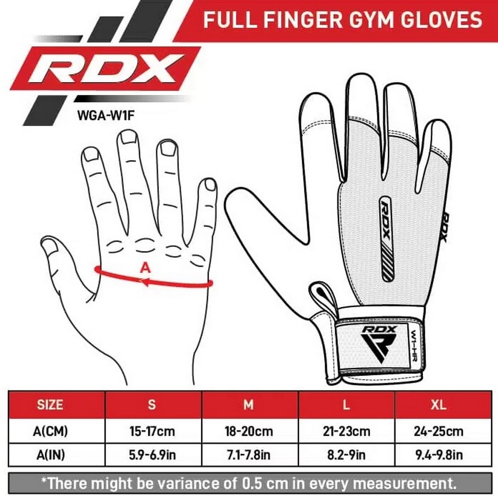 Перчатки RDX Gym Weight Lifting W1F черный\синий 1024_1020