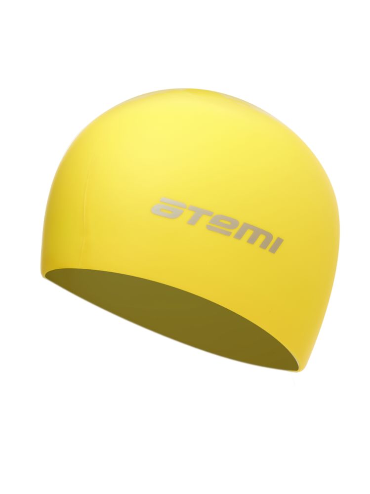 Шапочка для плавания Atemi силикон SC307 желтый 749_1000
