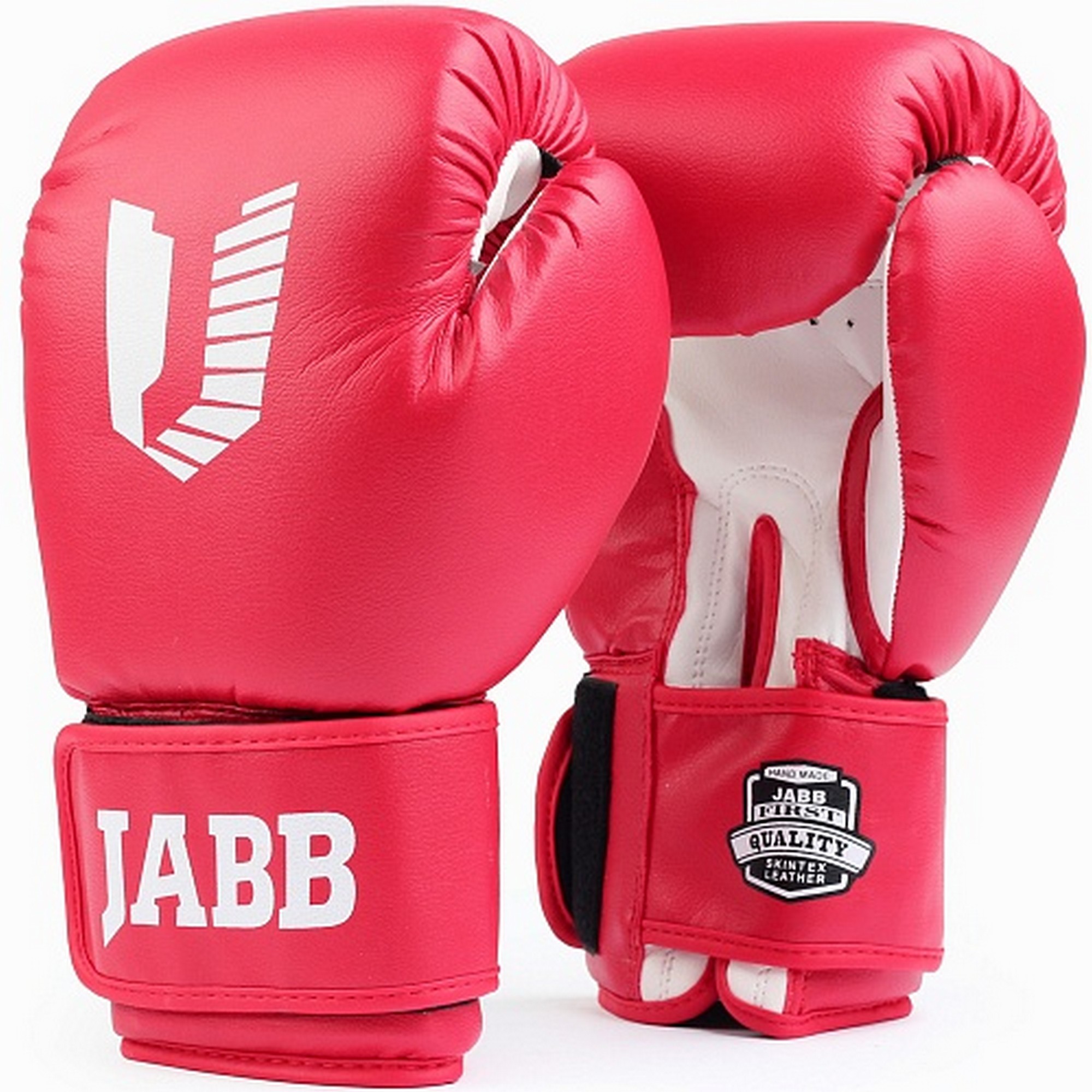 Перчатки боксерские (иск.кожа) 10ун Jabb JE-4068/Basic Star красный 2000_2000