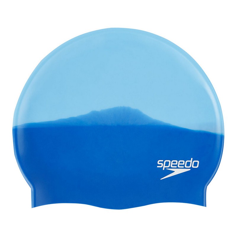 Шапочка для плавания Speedo Multi Color Silicone Cap 8-06169B958 голубой 800_800