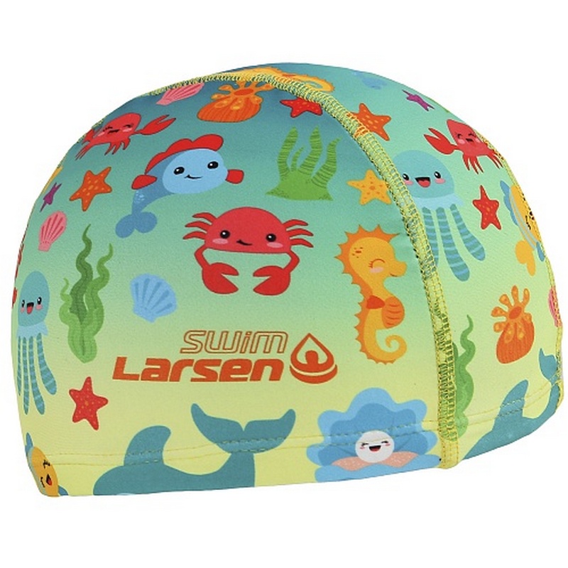 Шапочка плавательная детская Larsen LC102 800_800