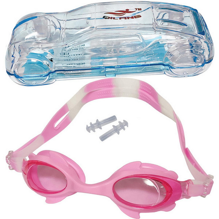 Очки для плавания Sportex детские (розовые) B31570 700_700