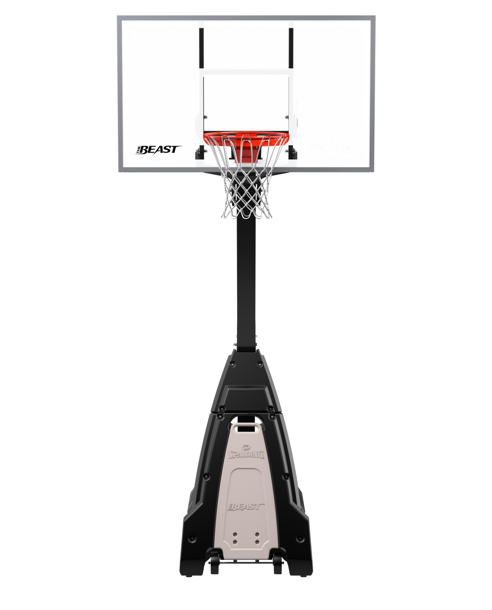 Мобильная баскетбольная стойка Spalding The Beast Portable GLASS 60” 7B1560CN 1612_2000