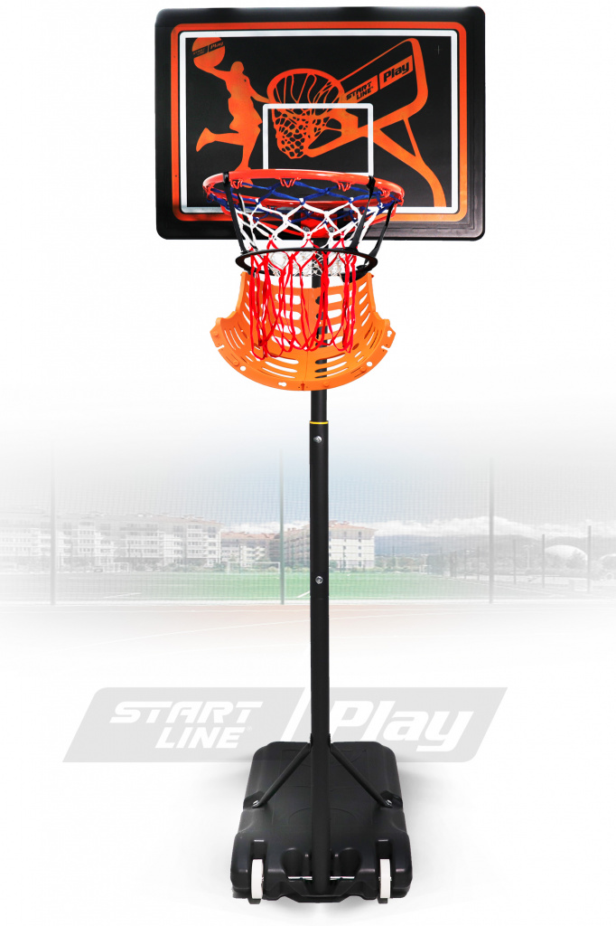 Баскетбольная стойка StartLine Play Junior 018F с возвратным механизмом Start Line S018FB + x-001 682_1024