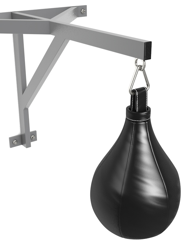 Боксерская груша из кожи, профессиональная, вес 8 кг Glav 05.100-2 600_800