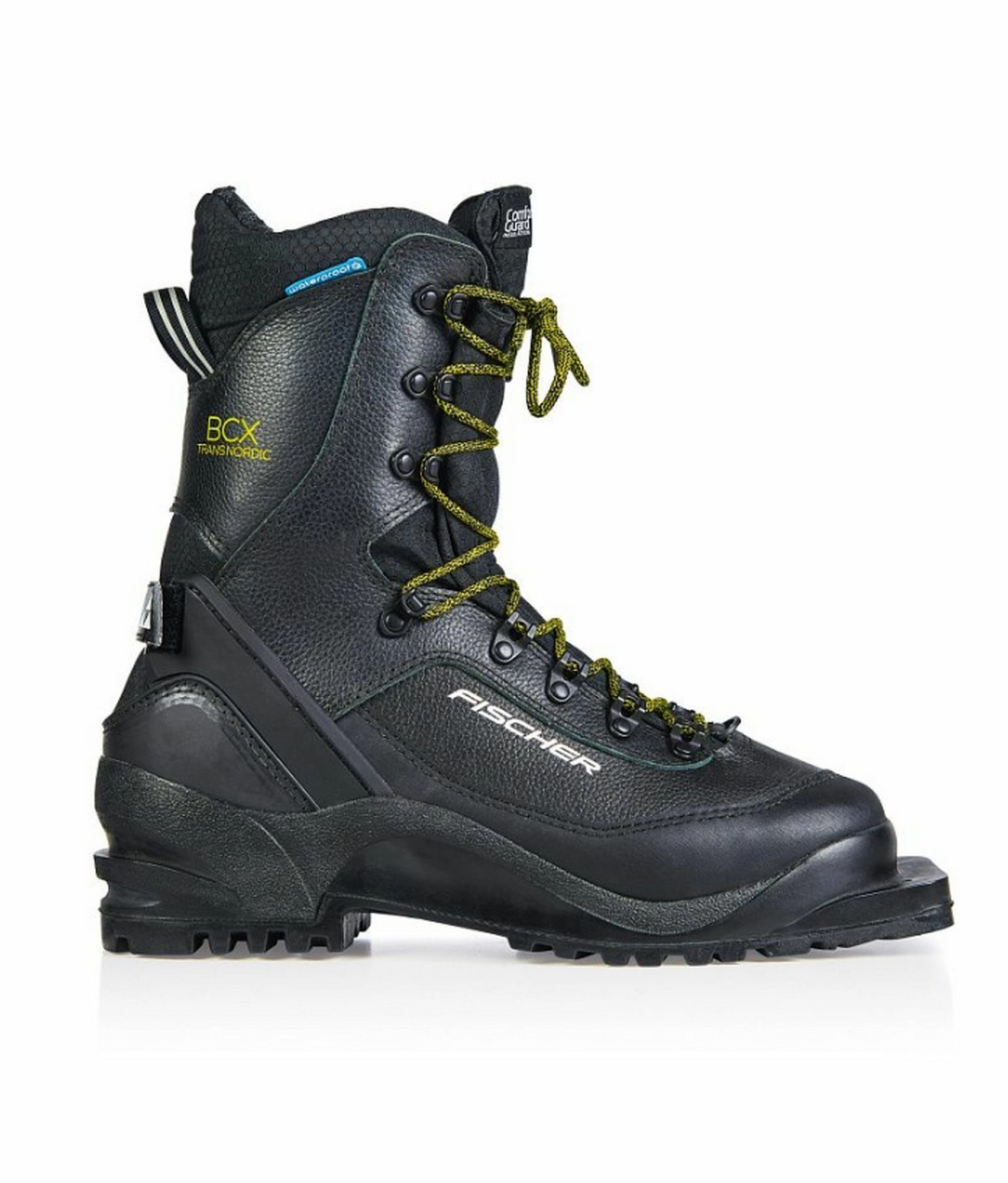 Лыжные ботинки Fischer NNN (BC) BCX Transnordic 75 Waterproof S37721 черный 1704_2000