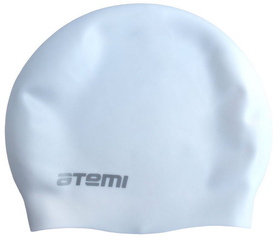 Шапочка для плавания Atemi RC307 белый 925_800