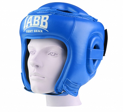 Шлем боксерски (иск.кожа) Jabb JE-2093(P) синий 500_456