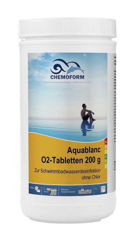 Аквабланк О2 Таблетки (200 г), 1 кг Chemoform 0592001 468_800