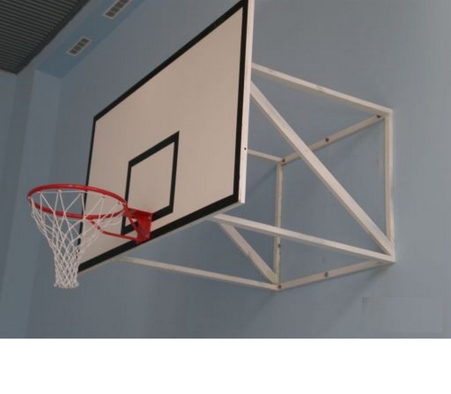 Баскетбольный щит настенный игровой (из фанеры) Hercules S-105-41-13 916_800