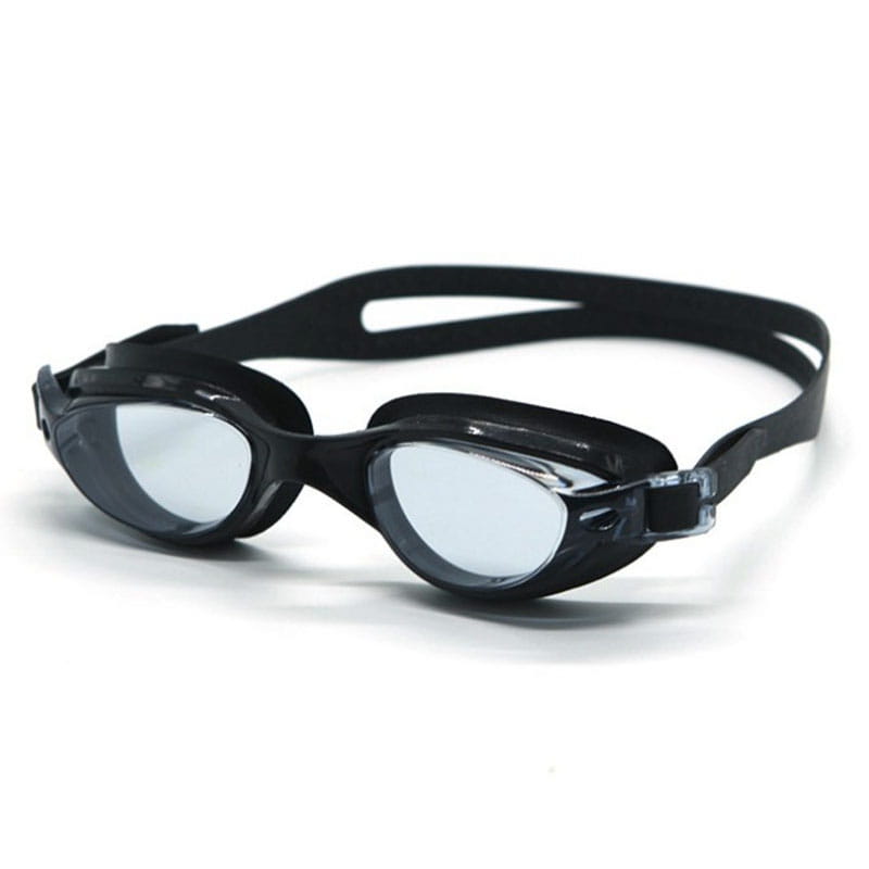 Очки для плавания взрослые (черные) Sportex E36865-8 800_800