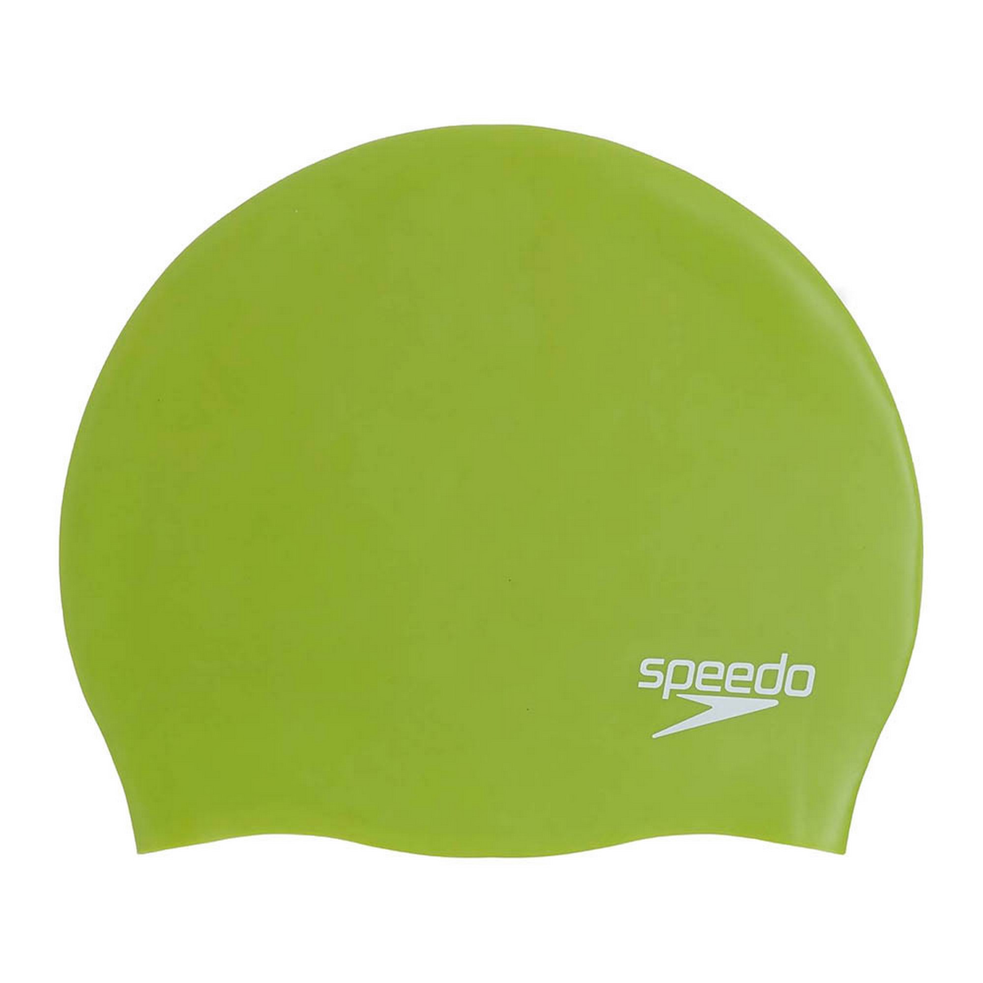 Шапочка для плавания Speedo Plain Molded Silicone Cap 8-70984G760 зеленый 2000_2000