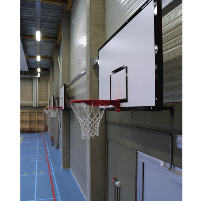Щит баскетбольный Schelde Sports деревянный, прямоугольный 120х90 см 3211015 700_700