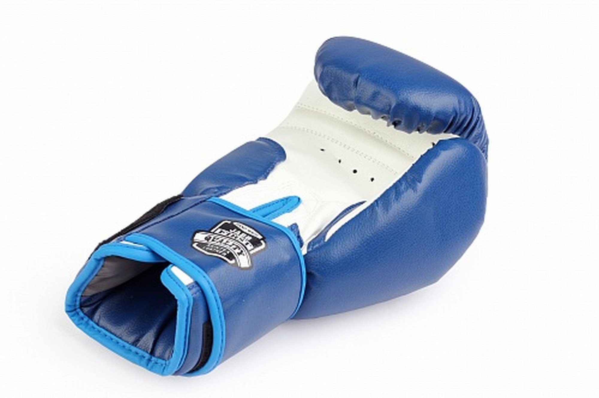Перчатки боксерские (иск.кожа) 10ун Jabb JE-4068/Basic Star синий 2000_1332