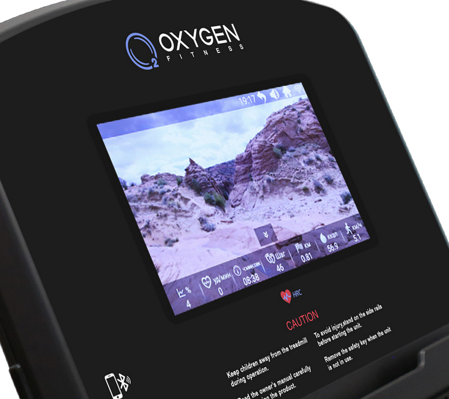Беговая дорожка Oxygen Fitness New classic Cuprum TFT 899_800